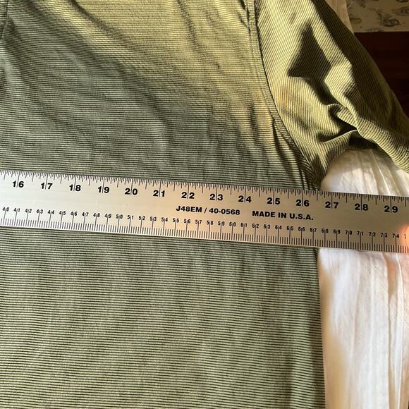 Cambridge Classics Men’s Short Sleeve Polo Shirt Size 2XL, Green Striped - Picture 3 of 7